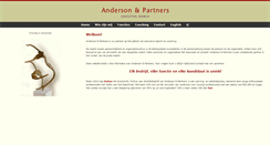 Desktop Screenshot of anderson-partners.nl